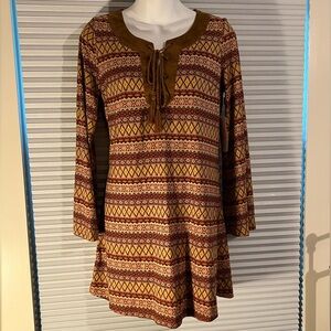 Printed dress from Pjnk Lily boutique